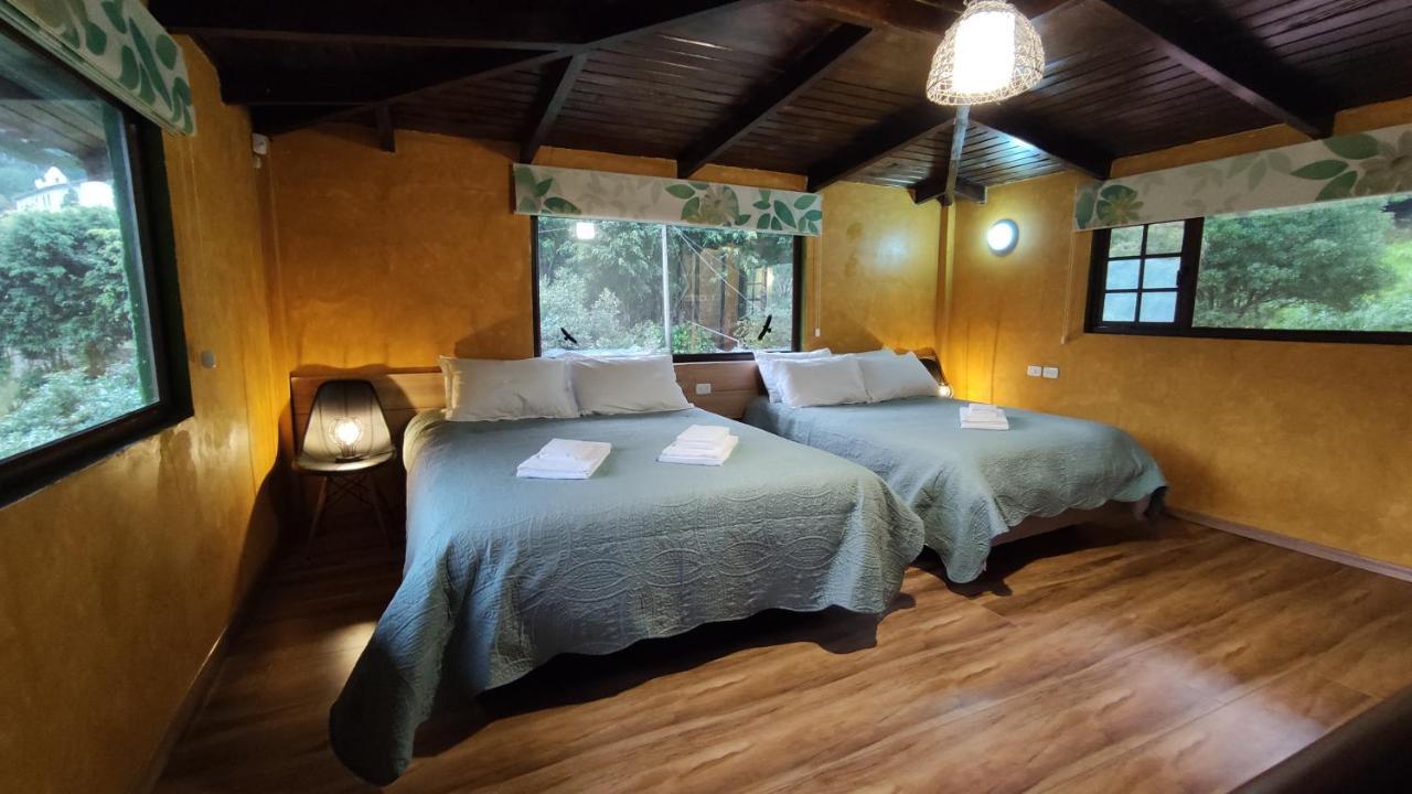 "Casa Verde" En Banos De Agua Santa Con Vista Al Volcan Tungurahua Экстерьер фото